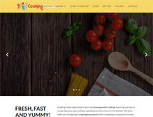 Tablet Screenshot of cookingcooks.co.za